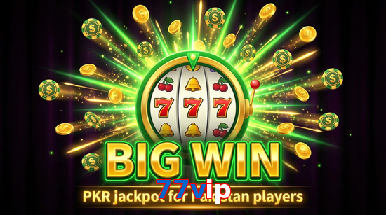 Big win animation on 77Vip slot game